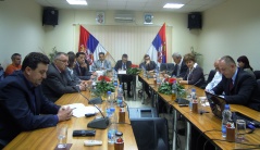 18 October 2013 The members of the Agriculture, Forestry and Water Management Committee at the 19th sitting in Svrljig